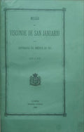 MISSÃO DO VISCONDE DE SAN JANUARIO NAS REPUBLICAS DA AMERICA DO SUL. 1878 e 1879. [C/ CAPA DE BROCHURA]