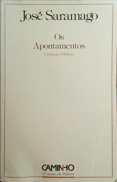 OS APONTAMENTOS. [2.ª EDIÇÃO]
