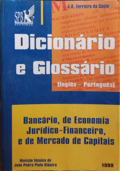 DICIONÁRIO E GLOSSÁRIO (INGLÊS-PORTUGUÊS).