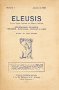 ELEUSIS, N.º 1, JANEIRO 1927 - N.º 10, FEVEREIRO 1928. [VOL. I, 10 NÚMEROS]