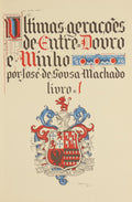 ULTIMAS GERAÇÕES DE ENTRE DOURO E MINHO. [2. VOLS., FAC-SIMILE]