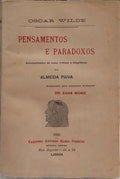 PENSAMENTOS E PARADOXOS. [COM DEDICATÓRIA]