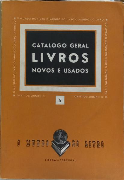 O MUNDO DO LIVRO, CATÁLOGO GERAL N.º 6, 1970.