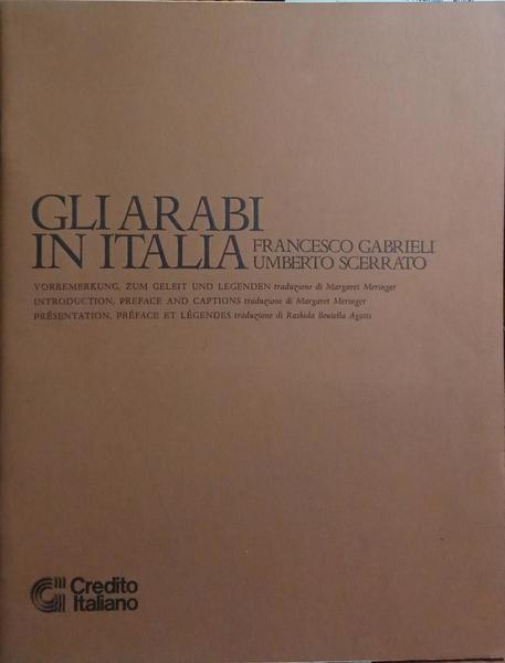GLI ARABI IN ITALIA.