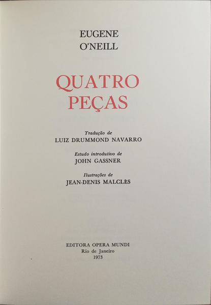 QUATRO PEÇAS. [1973]