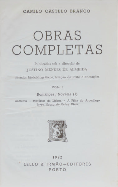OBRAS COMPLETAS