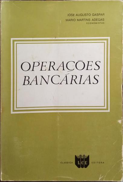 OPERAÇÕES BANCÁRIAS.