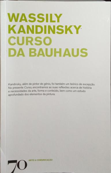 CURSO DA BAUHAUS.
