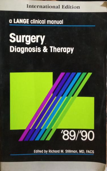 SURGERY DIAGNOSIS AND THERAPY 89/90.