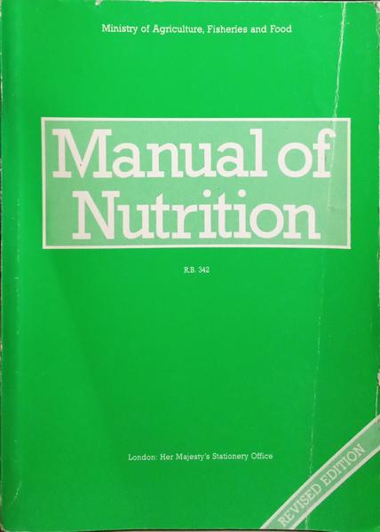 MANUAL OF NUTRITION.