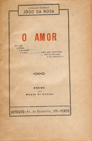 O AMOR DOS QUE SENTEM E PENSAM E RIEM... «AOS QUE MARCHAM NAS TREVAS SEM A LUZ INTERIOR.»