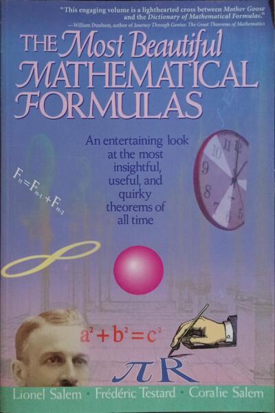 THE MOST BEAUTIFUL MATHEMATICAL FORMULAS.
