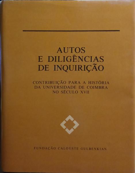 AUTOS E DILIGÃŠNCIAS DE INQUIRIÃ‡ÃƒO.