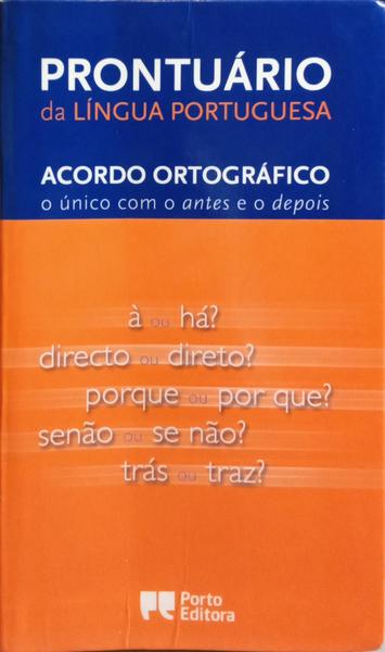 PRONTUÁRIO: ACORDO ORTOGRÁFICO.