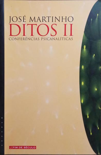 DITOS II, CONFERÃŠNCIAS PSICANALÃTICAS.