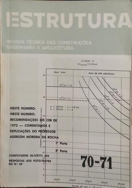 ESTRUTURAS, ANO 17, N.º 70-71.