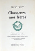 CHASSEURS, MES FRÈRES.