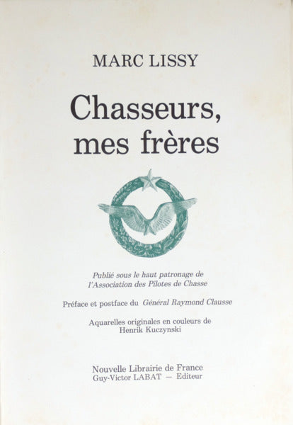 CHASSEURS, MES FRÈRES.