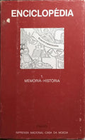ENCICLOPÉDIA EINAUDI, VOLUME 1, MEMÓRIA - HISTÓRIA. [C/SOBRECAPA]