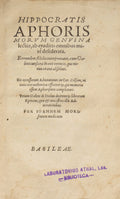 APHORISMORVM GENVINA LECTIO,
