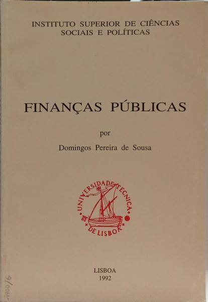 FINANÇAS PÚBLICAS.