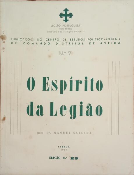 O ESPÍRITO DA LEGIÃO.