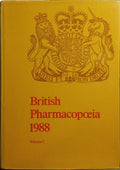 BRITISH PHARMACOPOEIA 1988. [2 VOLS.]