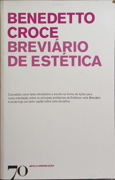 BREVIÁRIO DE ESTÉTICA.