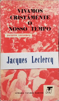 VIVAMOS CRISTÃMENTE O NOSSO TEMPO. [C/TARJA]