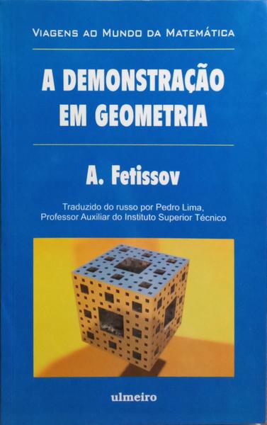 A DEMONSTRAÇÃO EM GEOMETRIA.