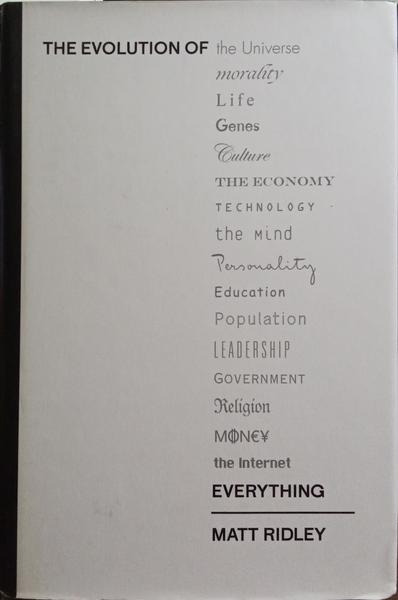 THE EVOLUTION OF EVERYTHING.
