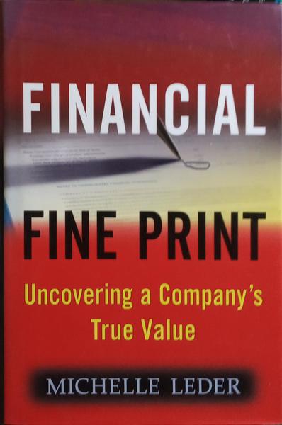 FINANCIAL FINE PRINT.
