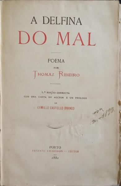 A DELFINA DO MAL. [2.ª EDIÇÃO]