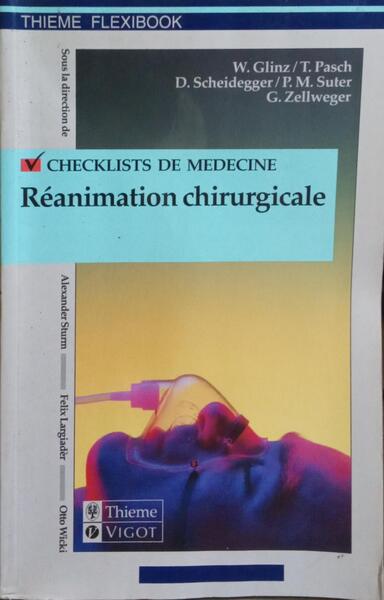 CHECKLIST: RÉANIMATION CHIRURGICALE.