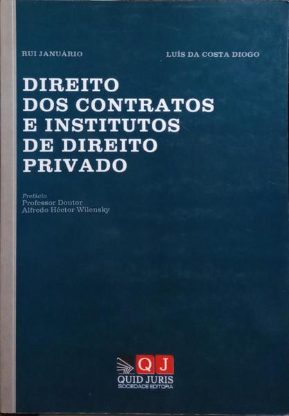 DIREITO DOS CONTRATOS E INSTITUTOS DE DIREITO PRIVADO.