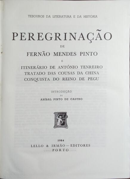 PEREGRINAÇÃO.