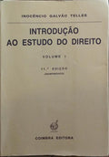 INTRODUÇÃO AO ESTUDO DO DIREITO. [2 VOLS., 11.ª E 10.ª EDIÇÃO]