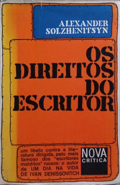 OS DIREITOS DO ESCRITOR.