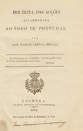 DOUTRINA DAS ACÇÕES ACCOMMODADA AO FORO DE PORTUGAL [3 OBRAS]