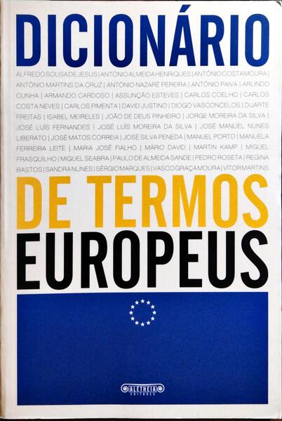 DICIONÁRIO DE TERMOS EUROPEUS.