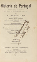 HISTORIA DE PORTUGAL. [8 VOLS., 7.ª EDIÇÃO]