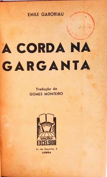 A CORDA NA GARGANTA.