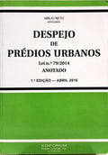 DESPEJO DE PRÉDIOS URBANOS: LEI N.º 79/2014, ANOTADO.