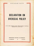 DECLARATION ON OVERSEAS POLICY.