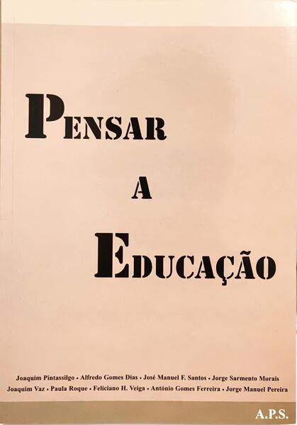 PENSAR A EDUCAÇÃO.