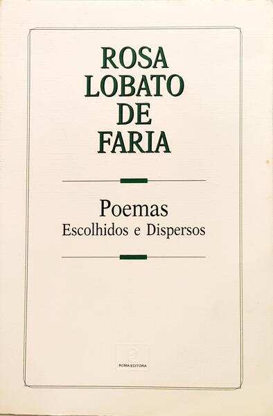 POEMAS ESCOLHIDOS E DISPERSOS.