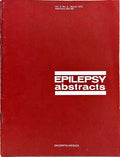EPILEPSY ABSTRACTS, VOL. 5, N.º 3, MARCH, 1972 - N.º 12, DECEMBER 1972. [4 VOLS.]