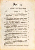 BRAIN, A JOURNAL OF NEUROLOGY, VOL. 90: PART. IV, 1967.