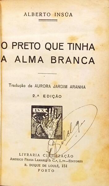 O PRETO QUE TINHA A ALMA BRANCA.
