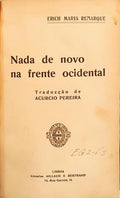 NADA DE NOVO NA FRENTE OCIDENTAL.